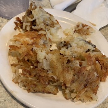 Full Moon Diner - "hashbrowns" half uncooked half burnt - American Near Me - Lake Bluff, Illinois