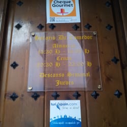 Casa Juan CB - Horario restaurante.