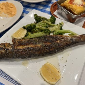 Kavos Grill II - Grilled Bronzino - Greek Near Me - Harriman, New York