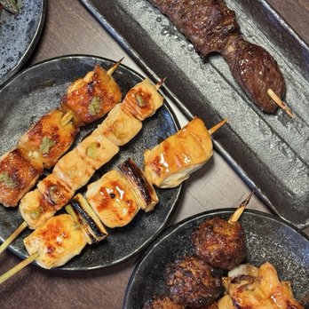 Torizaku - short rib, chicken tenderloin with scallion, thigh with yuzu kosho, breast with wasabi, meatball, wings - Japanese Near Me - New York, New York Torizaku - short rib, chicken tenderloin with scallion, thigh with yuzu kosho, breast with wasabi, meatball, wings - Japanese Near Me - New York, New York