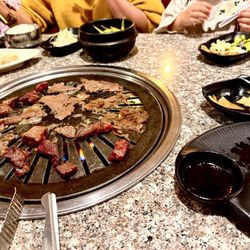 Seoul Garden Restaurant - Bulgogi, Kalbi on the grill