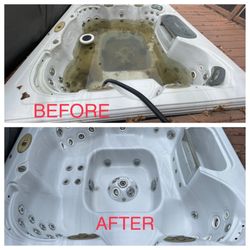 Azer Pool Services - It's time for a Clean Hot Tub!