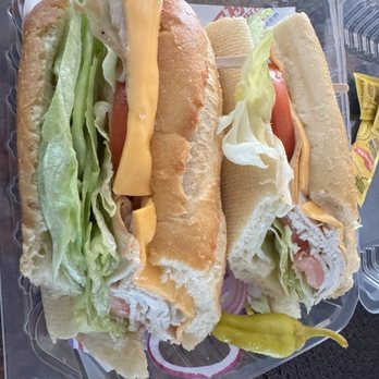 Lee's Sandwiches - 22. Turkey & Cheese Baguette Sandwich - Coffee & Tea Near Me - Gardena, California