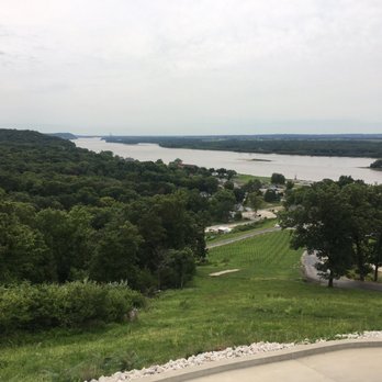 Aerie's Resort - View from the patio deck - Wineries Near Me - Grafton, Illinois Aerie's Resort - View from the patio deck - Wineries Near Me - Grafton, Illinois