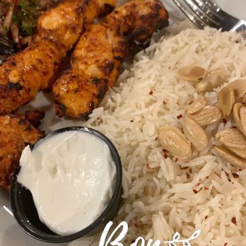 Aleppo's Kitchen - Shish Tawook Kebab Platter - Mediterranean Near Me - Anaheim, California