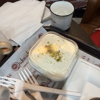 Qahwah House - Pistachio milk cake - Coffee & Tea Near Me - Ann Arbor, Michigan