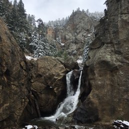 Boulder falls