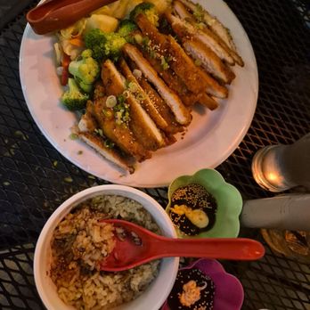 The RiverWok - Family size katsu chicken and fried rice - Japanese Near Me - Pueblo, Colorado