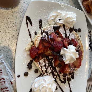 Chocolate SD - Strawberries and Chocolate Chip Pancakes - Coffee & Tea Near Me - San Diego, California Chocolate SD - Strawberries and Chocolate Chip Pancakes - Coffee & Tea Near Me - San Diego, California