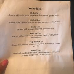 Yoga & Cafe - Smoothies