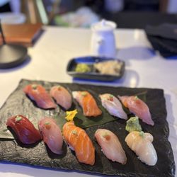 Oasis The Listening Bar - Nigiri Deluxe - Chef's Daily 10 Piece Nigiri Selection