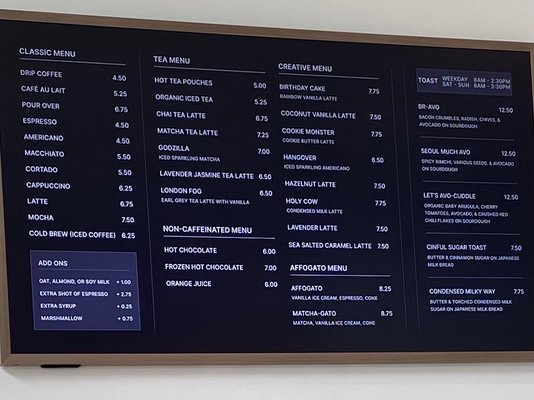 Menu photo 1 Home Coffee Roasters Sunnyvale, CA Menu photo 1 Home Coffee Roasters Sunnyvale, CA