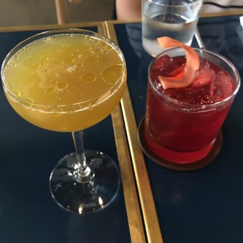 Miro Kaimuki - virgin cocktails, right is harvest cooler, left is a yuzu cocktail I believe? can't remember exactly sry - Asian Fusion Near Me - Honolulu, Hawaii Miro Kaimuki - virgin cocktails, right is harvest cooler, left is a yuzu cocktail I believe? can't remember exactly sry - Asian Fusion Near Me - Honolulu, Hawaii