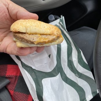 Starbucks - The impossible breakfast sandwich - Coffee & Tea Near Me - Lake Delton, Wisconsin