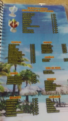 Menu photo 1 La Palapa Acámbaro, GUA Menu photo 1 La Palapa Acámbaro, GUA