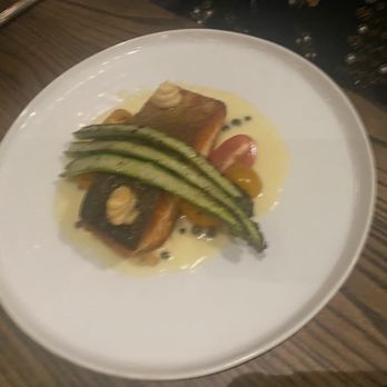 Luogo - Salmon done perfectly! - Italian Near Me - Nashville, Tennessee