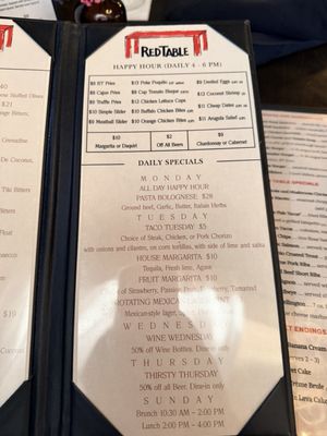 Menu photo 5 Red Table Huntington Beach, CA Menu photo 5 Red Table Huntington Beach, CA