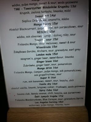 Menu photo 3 Resort Warsaw, MZ