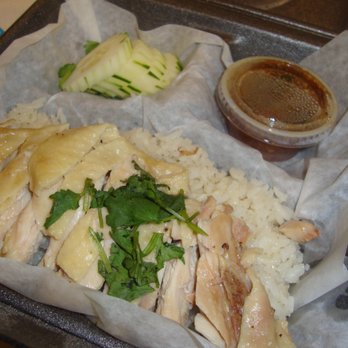 9 Thai Restaurant - Hainanese Chicken Rice up close from 9Thai Restaurant - Thai Near Me - Denver, Colorado