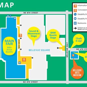 BAM ARTSfair - MAP & DIRECTIONS - Festivals Near Me - Bellevue, Washington BAM ARTSfair - MAP & DIRECTIONS - Festivals Near Me - Bellevue, Washington