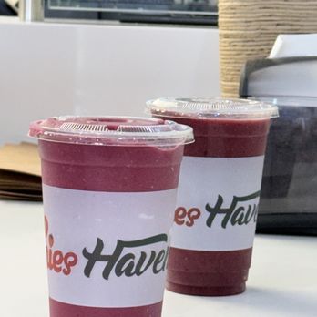 Smoothies Haven - Pink rainforest and Raspberry Blue - Juice Bars & Smoothies Near Me - Rancho Cucamonga, California
