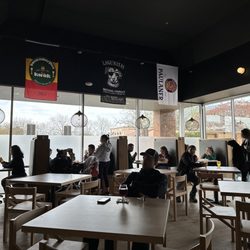 John's Marketplace - Inside seating. Minors allowed