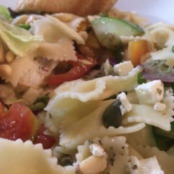 Cyma - Greek salad ((yes folks that is pasta in a Greek salad) - Greek Near Me - Quezon City, NCR