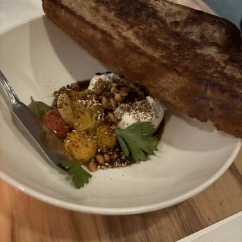 Launderette - Dinner Burrata - New American Near Me - Austin, Texas