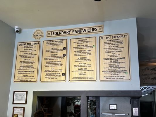 Menu photo 1 Legend Deli Charleston, SC Menu photo 1 Legend Deli Charleston, SC