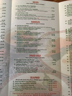 Menu photo 6 Honey's Thai Pavilion Bronx, NY