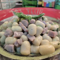 Gnocchi with fresh tuna Gnocchi with fresh tuna