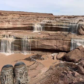 Grand Falls - On top - Landmarks & Historical Buildings Near Me - Leupp, Arizona