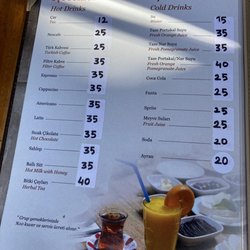 Van Kahvaltı Evi - Menu