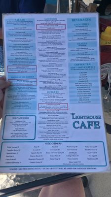 Menu photo 2 Lighthouse Cafe San Pedro, CA Menu photo 2 Lighthouse Cafe San Pedro, CA