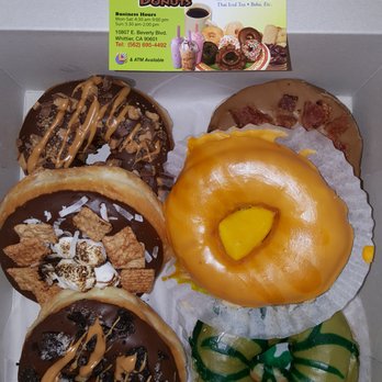 Sunny Donut - Half-dozen Donuts (05/31/17). #Whittier #Donuts #FoodPics #FoodPorn - Donuts Near Me - Whittier, California Sunny Donut - Half-dozen Donuts (05/31/17). #Whittier #Donuts #FoodPics #FoodPorn - Donuts Near Me - Whittier, California
