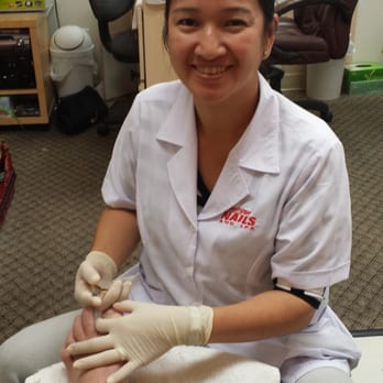 Boutique Nails And Spa - Daisy, the happiest pedicurist in town! - Nail Salons Near Me - San Diego, California