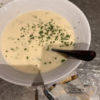 California Fish Grill - NEW ENGLAND CLAM CHOWDER - Fish & Chips Near Me - Fresno, California California Fish Grill - NEW ENGLAND CLAM CHOWDER - Fish & Chips Near Me - Fresno, California
