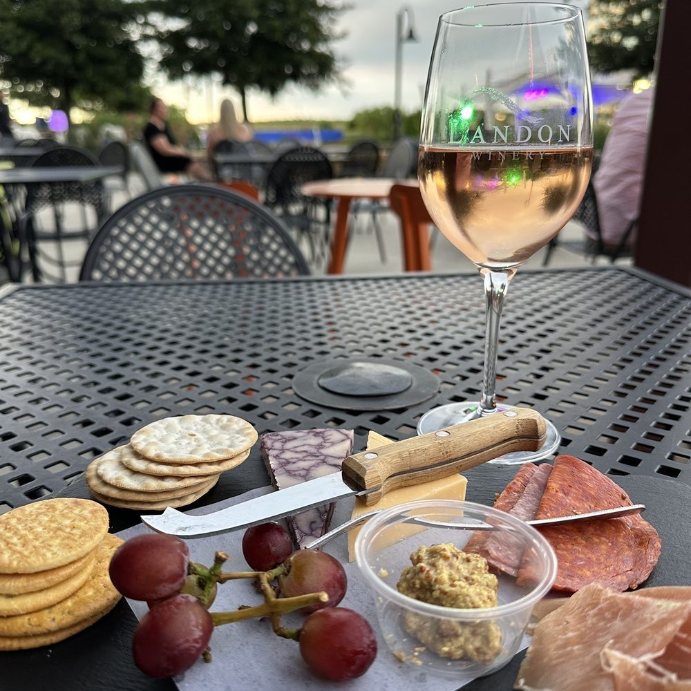 a glass of wine, cheese, crackers and grapes a glass of wine, cheese, crackers and grapes