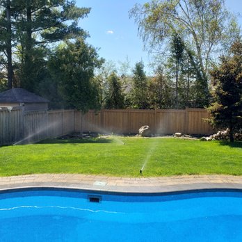 Bonoflo Irrigation - a pool in a backyard - Lawn Services Near Me - Oshawa, Ontario Bonoflo Irrigation - a pool in a backyard - Lawn Services Near Me - Oshawa, Ontario