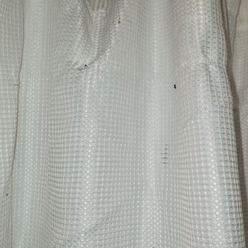 Humphreys Half Moon Inn - Black smudges on shower curtains - San Diego, CA