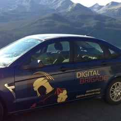 Digital Brigade - We go anywhere to fix your IT issues (this was taken in Montana).