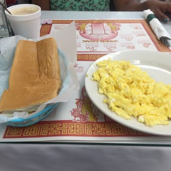 Las Palmas - Scrambled eggs with toast and Cuban coffee - Cuban Near Me - Miami, Florida