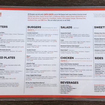 Eureka! - Food menu - American Near Me - Cupertino, California