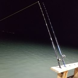 Nighttime fishing at Cosway