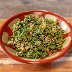 Cedars Restaurant - Taboli - Served with Parsley, tomatoes, onions and lemon Juice