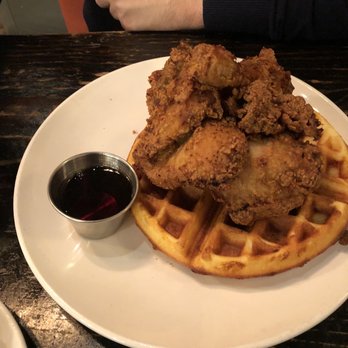 Friedman's - Fried Chicken & Cheddar Waffle - Breakfast & Brunch Near Me - New York, New York