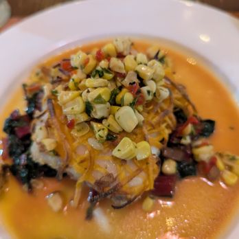 Boca Fish House - Grouper with swiss chard - Seafood Near Me - Boca Raton, Florida Boca Fish House - Grouper with swiss chard - Seafood Near Me - Boca Raton, Florida
