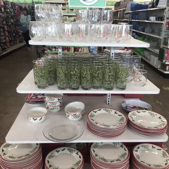 Dollar Tree - Christmas plates & glasses - Discount Store Near Me - Fontana, California