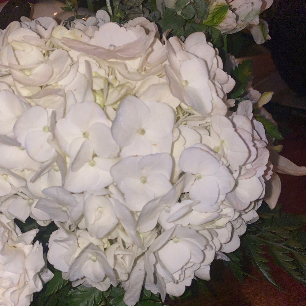 White Hydrangea Garden Bouquet White Hydrangea Garden Bouquet