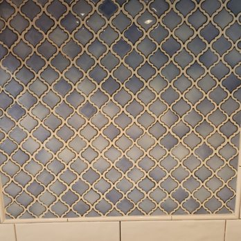 Prestige Tile Works - My beautiful Inset of Blue Lanterns (with the design assistance of Steve) King of Tile *** - Flooring Near Me Prestige Tile Works - My beautiful Inset of Blue Lanterns (with the design assistance of Steve) King of Tile *** - Flooring Near Me